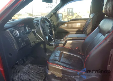 2012 Ford F150 Super Cab z USA, uszkodzony, nr VIN 1FTFX1EF1CFB11425